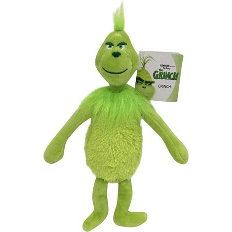 Peluche Grinch - Peluche Festive Noël - Décoration Intérieure Salon Cheminée Bureau - 32 cm - 1 Pièce (1/5)
