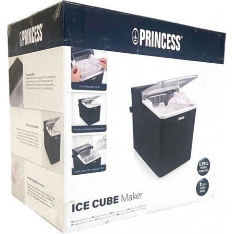 Princess 283098 Eiswürfelmaschine 150W 1.75 Liter mit Tragegriff schwarz"-"183499984
