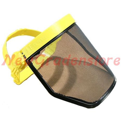 Visiera in rete di plastica per protezione occhi macchine da giardinaggio 600099