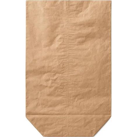 Bolsa de papel Kraftpack de 120 litros para residuos.