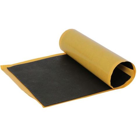 Anti Vibe Sheet 250x500mm W406 noir plastique (1/2)