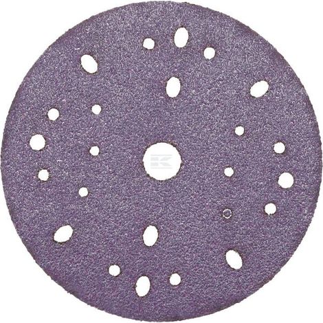 Disco de lijado Cubitron II Hookit 737U 150 mm Multiagujero 40+. 3M 7100073549
