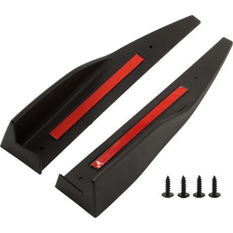 Lèvres latérales de bas de caisse 2 pièces, panneaux d'ailes avant gauche et droite, kit carrosserie de remplacement pour Ford Mustang Roush 2015-2019 (1/5)