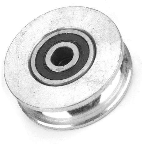 Roue de roulement haute résistance, guide-câble métallique pour poulie (56 mm) (1/5)