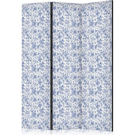 Biombo artgeist vintage azul 135x172 cm 3 paneles