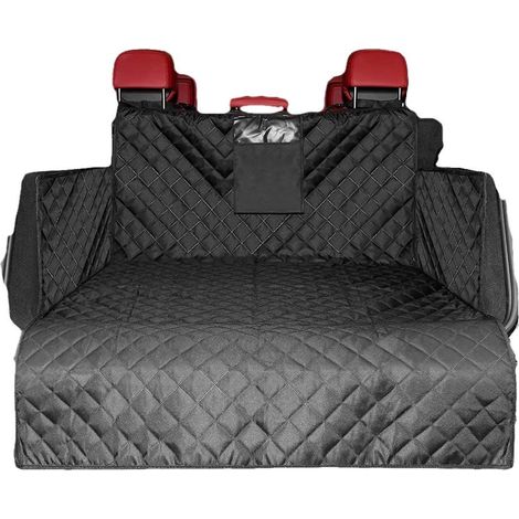 1 housse de protection pour coffre, imperméable et anti-rayures, avec renforts latéraux, pour chiens (1/5)
