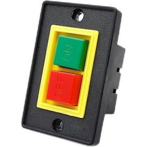 Bouton de commande pour perceuse d'établi, machine-outil, petite plaque, interrupteur marche/arrêt -- (1/5)