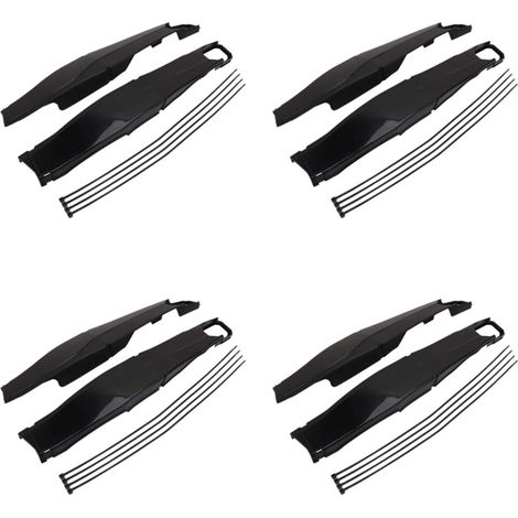 8 protectores de basculante trasero para EXC/F125 200200250350450500 TC/FC/TE/FE125 250350450, negro (1/3)