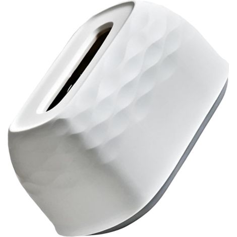 Soporte de pared para caja de pañuelos, dispensador de papel de escritorio sencillo, tapa para caja de pañuelos