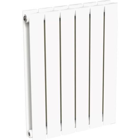 Radiateur NYTIA double lame 600x452 Blanc