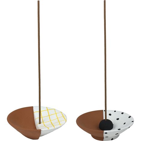Signes Grimalt Incienso Decoracion Apoyador De Incienso 2 U Jarrones Y Portavelas Multicolor 10x10x3cm 31069