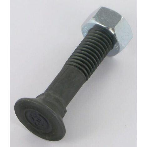 Tornillo arado cabeza avellanada redonda de cuello cuadrado con tuerca M12 x 60 12.9 DIN 608 UNIVERSAL 1260129VK (1/3)