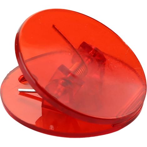 Lot de 10 pinces alimentaires en plastique rouge, clips de scellage pour sachets de snacks, fermeture réutilisable pour cuisine domestique (1/5)