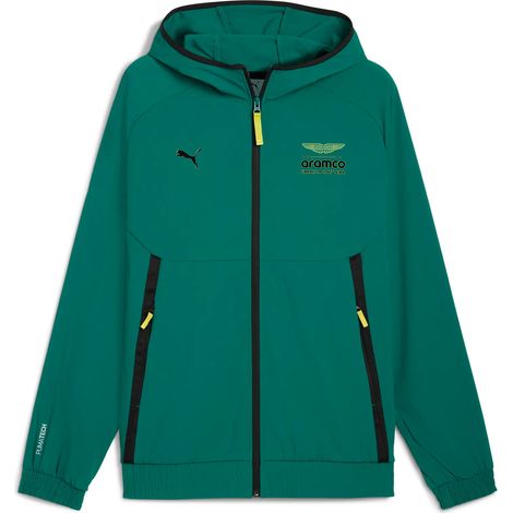 Puma AMF1 Lifestyle Pumatech Herren-Kapuzenjacke grün 63444404 r S (1/4)
