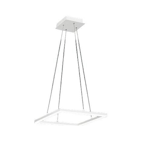 Plafoniera BARD a sospensione a led 39W Bianco 3394-40-102 Fabas Luce