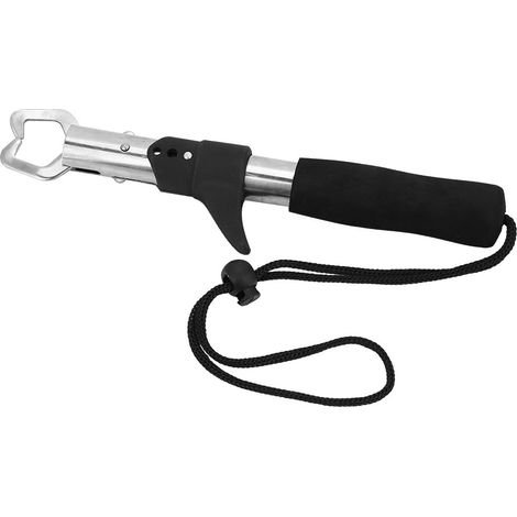 Pince à poissons en acier inoxydable, poignée pistolet, outil de préhension pour la pêche, prise de lèvre portable, accessoire de pêcheur, étau de maintien (1/5)