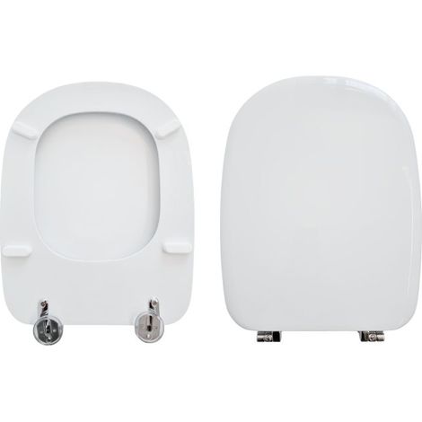 Copriwater Ideal Standard Tesi compatibile in poliestere bianco (1/5)