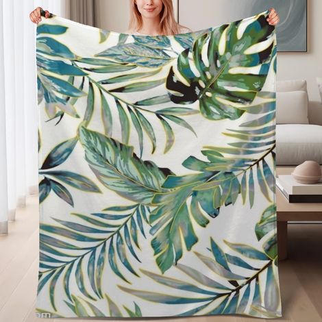 Couverture de lit en polaire, jeté doux et chaud idéal pour le printemps, légère et luxueuse en microfibre de polyester, décoration intérieure cosy et élégante, cadeau idéal pour lui et elle,6080 pouc (1/4)