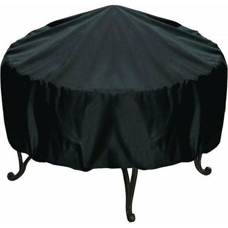 Housse de barbecue ronde et imperméable 120 x 75 cm (1/5)