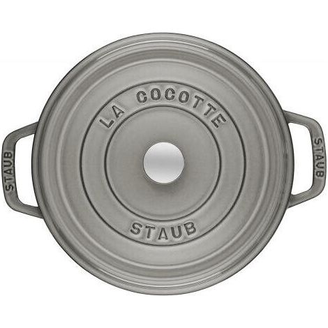 Staub 40509-312-0 cacerola 5,25 L Alrededor Grafito, Gris (1/2)