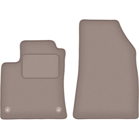 Tapis avant beiges pour Renault Clio V berline (2019-) (1/5)
