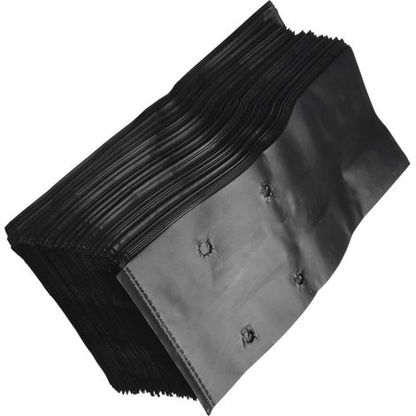 (17 x 30 cm)Lot de 100 sacs de pépinière en plastique pour la culture de fruits, légumes, plantes, fleurs, sacs de culture épais avec trous respirants