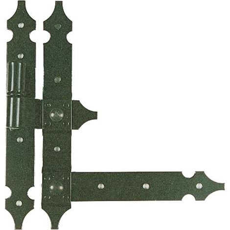 Cerniera Ferro Battuto Art.6244 Cm. 25 4 Pz