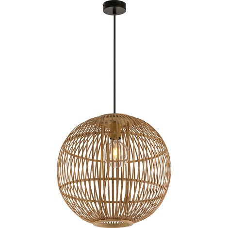 Suspension boule en bambou HILDEGARD (1/4)