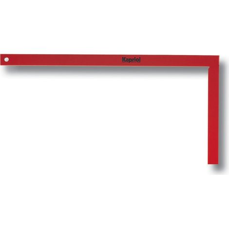 SQUADRA AD ANGOLO 90° IN ACCIAIO 40/50/60/80/100cm FABBRO MURATORE KAPRIOL, "50cm"