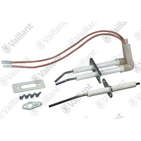 VAILLANT Electrodo, juego de mantenimiento VC 1006+1206/5-5 R2 u.w. Vaillant-Nr. , 0020143440
