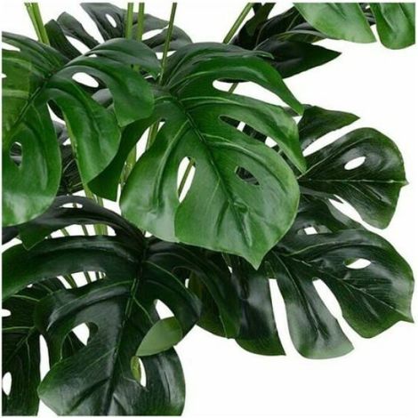 Feuille De Palmier Artificielle - Feuille De Monstera - 71 1 Cm - Résistant Aux Uv - Plastique - Vert - 1 Pièce (1/4)