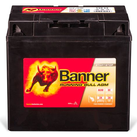 Batterie Running Bull AGM Banner 53034 12v 30ah 360A