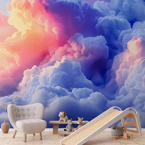 Tapete artgeist Clouds Like Painted wasserdicht 350x245 cm