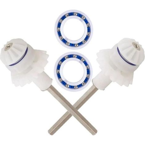 Arbre De Transmission - Roulements De Roue - Pour Robot Nettoyeur De Piscine - Kit De Réparation Complet - 2 Pièces Chaque (1/5)