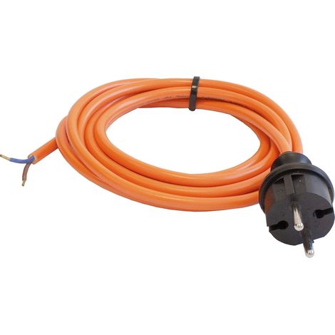 d'Alimentation pour Chantier de 3 m Câble Robuste 230V, 16A avec Gaine Extérieure en Polyuréthane H07BQF 2x1,0 IP44 Fabriqué en EU I 70911 (1/5)