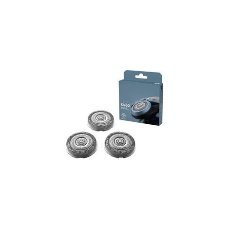 Tête de rasage de rechange pour rasoirs série 6000, SH60/72, compatible avec les modèles SH60/72. Ajustement parfait et longue durée de vie. (1/4)