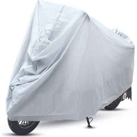 Housse de moto fine et imperméable Housse imperméable extérieure/intérieure pour la plupart des motos Résistante à la poussière, à la pluie et au vent (1/5)
