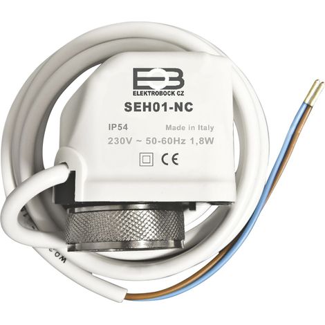 EOB Thermischer Stellantrieb, SEH01-NC, 230V, weiß