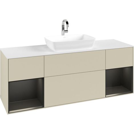 Villeroy & Boch F861PDHJ Armoire sous-lavabo Finion F86 (1/3)