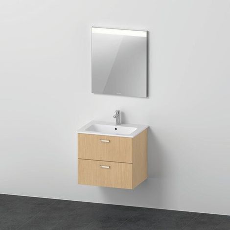 DURAVIT XB0070030300000 Meuble-LV avec WTU et miroir XBase 49