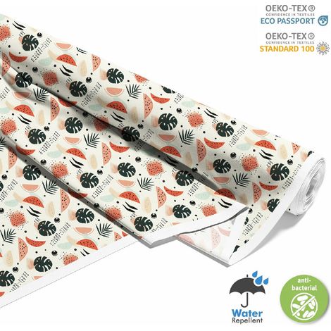 TESSUTI DECORATIVI PER ESTERNI OXFORD - motivo estivo DX9004 (1/5)
