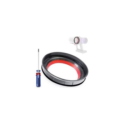 Bague d'étanchéité Fixe pour Dyson V11 SV14 SV15 aspirateur Rechange Accessoires, Poubelle à Poussière Fixes avec Tournevis Torx T8 (1/4)
