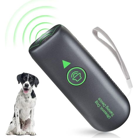 Dispositivo antiladridos para perros, dispositivo ultrasónico con indicador LED para entrenamiento