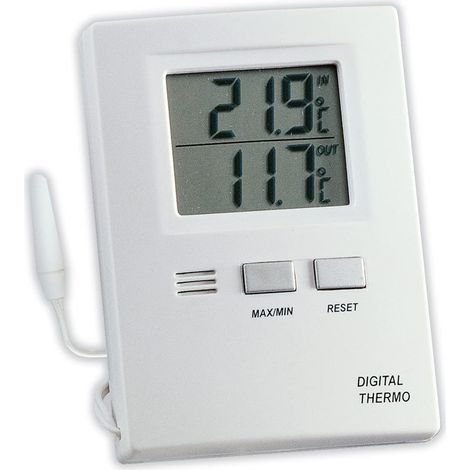 Termometro di misurazione -50 a 70°C / -10 a 60°C H85xL60xP15mm Ku. (1/5)