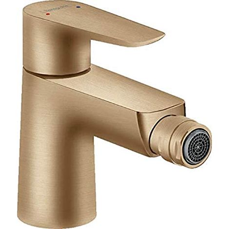Hansgrohe Talis E - Miscelatore per bidet, con sistema di scarico, bronzo spazzolato 71720140 (1/4)