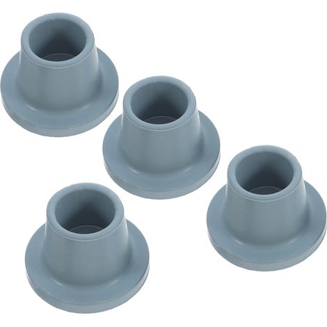 Pieds en Caoutchouc pour Chaise de Bain et Commode, 4 Pièces, 28,5 Mm, Non-Slip et Stables, pour Usage en Maison de Retraite et Hôpital (1/5)