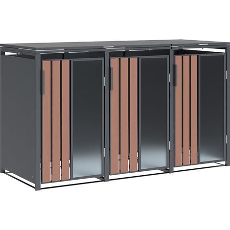 Westmann Status 3  Boîte à ordures en métal 3  3x240 L 