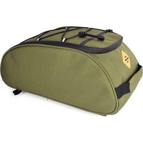 Sacoche latérale, sac de rangement se fixant au porte-bagages, comprenant une trousse à outils, en nylon imperméable, avec fermeture rapide, compatible (1/5)