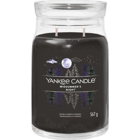 Vela Yankee Candle Signature en frasco grande, color noche de verano, 567 g. (1/5)