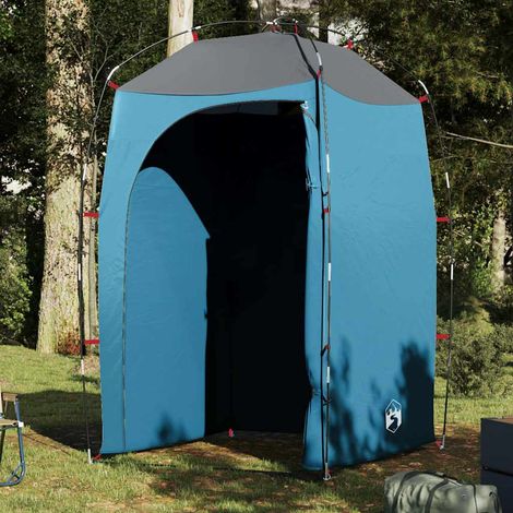 vidaXL Tenda da Doccia Blu Impermeabile (1/5)